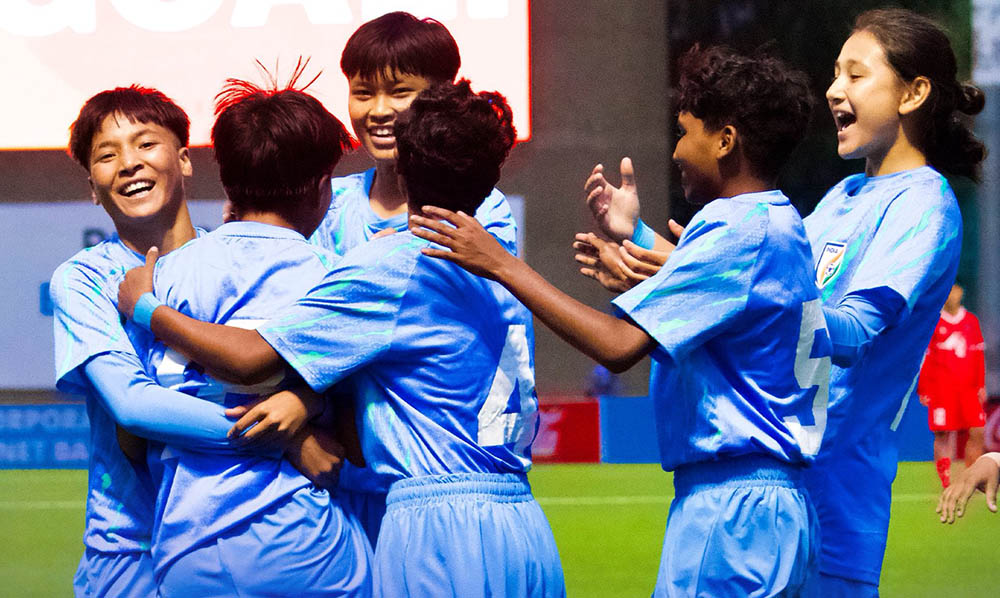 नेपाललाई हराउँदै भारतले जित्यो साफ यू–१७ महिला च्याम्पियनसिपको उपाधि