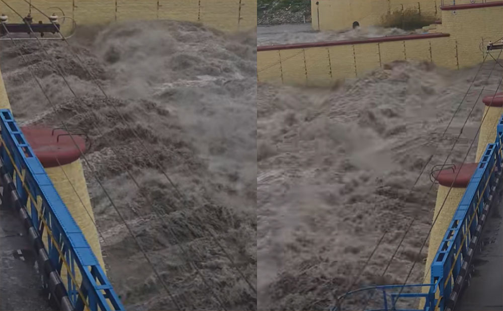 महाकाली नदीमा पानीको बहाव बढ्यो