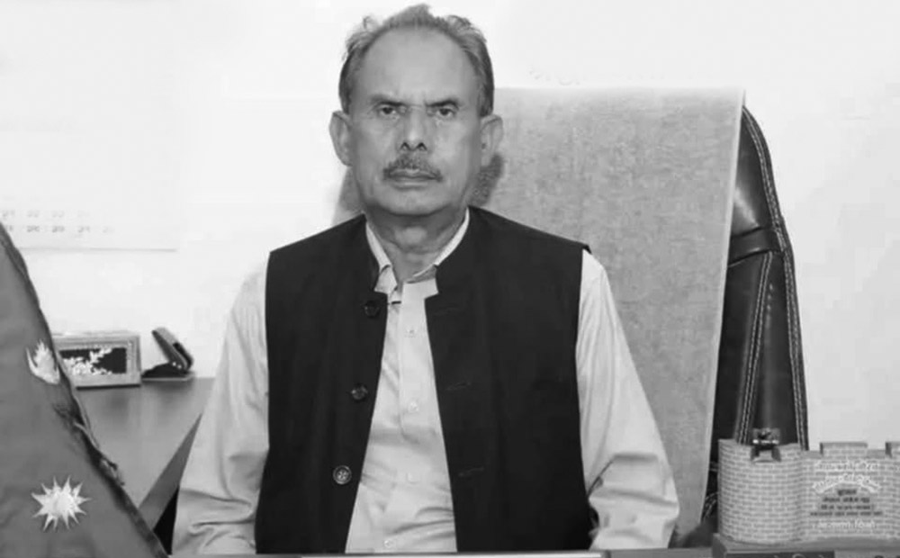 लुम्बिनीका मेयर मुसलमानको निधन