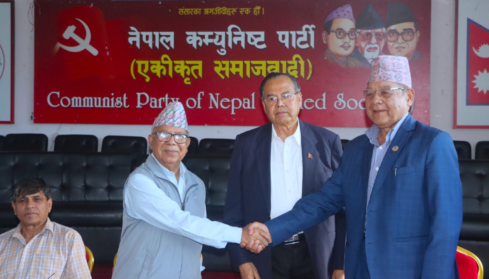श्रीमतीलाई पोलिटब्युरो सदस्य बनाएका बामदेवले पाए तेस्रो बरियता
