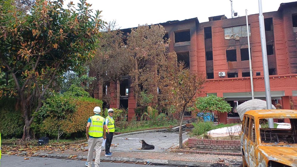 स्वास्थ्य मन्त्रालयको भवन प्रयोग गर्न नमिल्ने