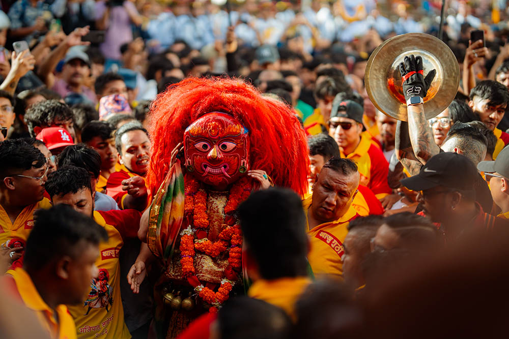 इन्द्रजात्राको अन्तिम दिन आज नानिचाया जात्रा नहुने