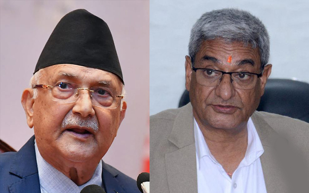 जाँचबुझ आयोगमा पुग्यो ओली र लेखकविरुद्धको जाहेरी