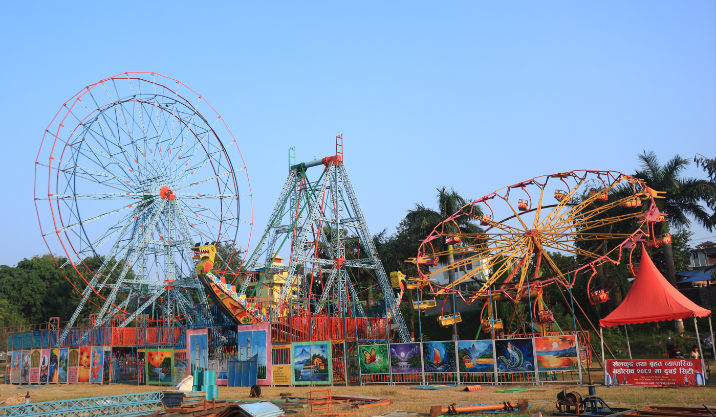 नारायणी नदी किनारमा खेलकुद महोत्सव : ८० प्रतिशत तयारी पुरा