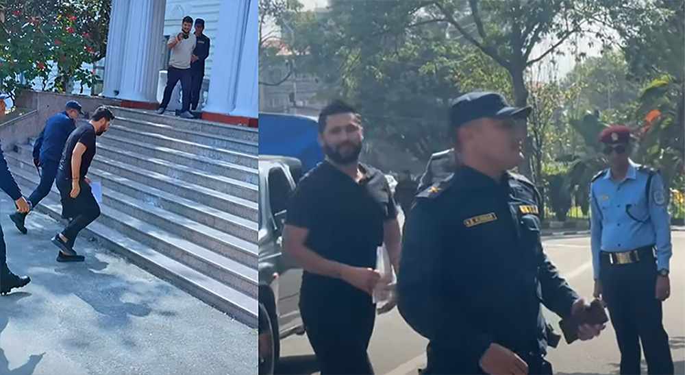 जाँचबुझ आयोग समक्ष सिंहदरबारमा रवि लामिछानेको बयान जारी