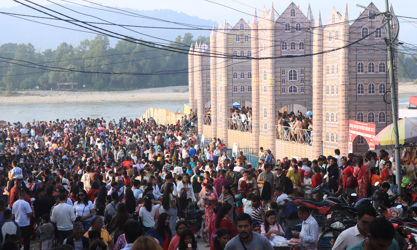 आज एकैदिन ५० हजार दर्शकले गरे खेलकुद महोत्सव अवलोकन