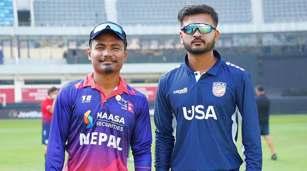 विश्वकप लिग- २: आज नेपाल र अमेरिकाबीच खेल हुदै