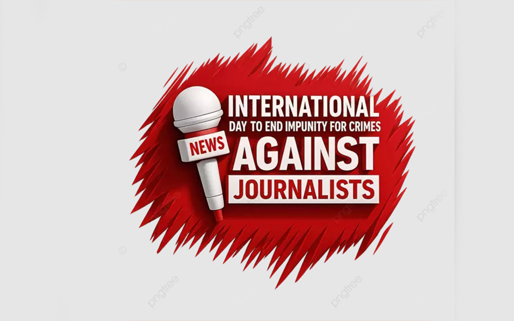 आज पत्रकारविरुद्धको अपराधको दण्डहीनता अन्त्य गर्ने अन्तर्राष्ट्रिय दिवस मनाइँदै