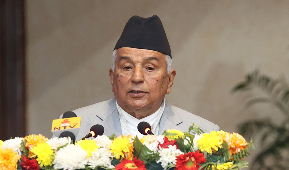 सुशासन कायम गर्नेतर्फ सबै निकाय सचेत हुनुपर्छ : राष्ट्र्पति पौडेल