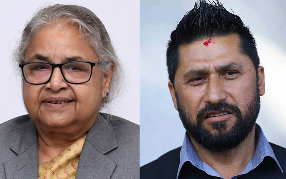 रवि लामिछाने बालुवाटारमा, प्रधानमन्त्री कार्कीसँग छलफल गर्दै