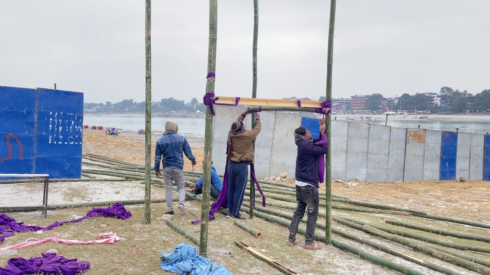 नारायणी नदी किनारमा हुने गैँडाकोट महोत्सवको तयारी तीव्र