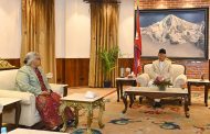 राष्ट्रपति पौडेल र प्रधानमन्त्री कार्कीबीच भेटवार्ता