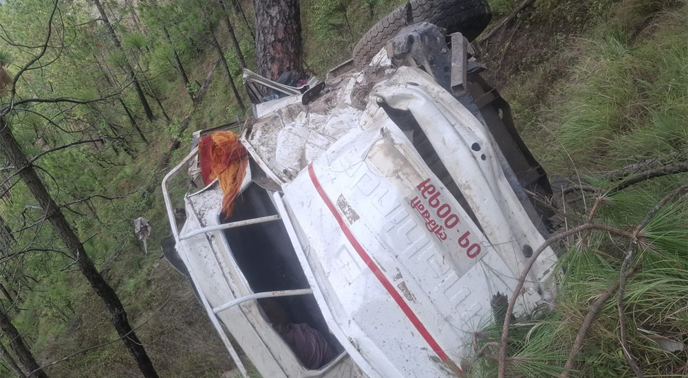 आफैले चलाएको गाडी दुर्घटना हुँदा उपमेयरको मृत्यु